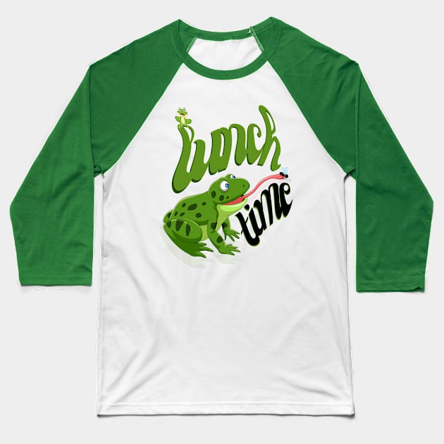 Frog lover Baseball T-Shirt by Mysooni